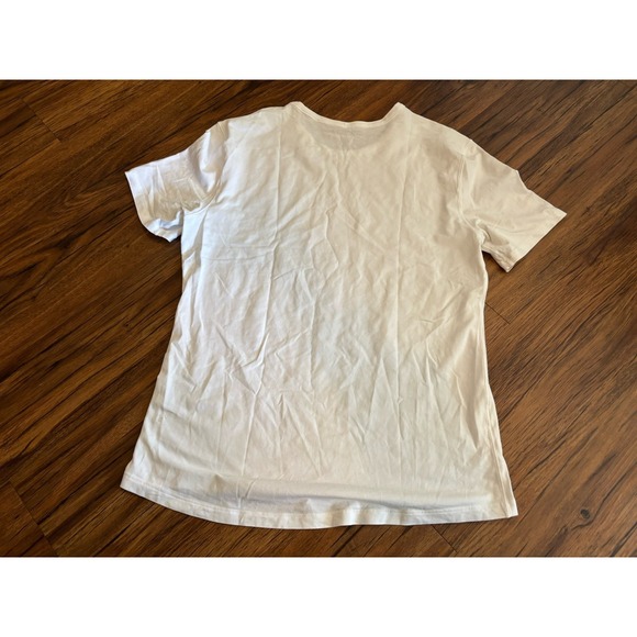 LOT OF 2 ❗️Lululemon Shirt Men Medium White Organic Cotton Classic Fit Crewneck - Picture 3 of 9